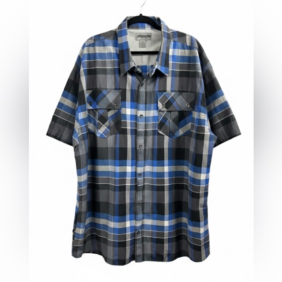 Abalanche New York Other - Ablanche New York Men's Plaid Button Down Shirt